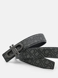 PEDRO Icon Leather Reversible Tang Belt - Black