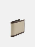 PEDRO Leather Bi-Fold Wallet with Insert - Taupe