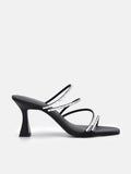 PEDRO Savannah Heel Sandals - Black