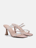 PEDRO Savannah Heel Sandals - Nude