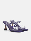 PEDRO Savannah Heel Sandals - Dark Purple