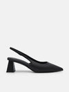 PEDRO Studio Aly Leather Pumps - Black