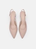 PEDRO Studio Aly Leather Pumps - Nude