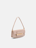 PEDRO Mindy Mini Clutch Bag - Nude