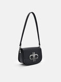 PEDRO Icon Mini Leather Shoulder Bag - Black