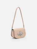 PEDRO Icon Mini Leather Shoulder Bag - Nude