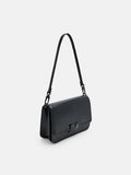 PEDRO Studio Pixel Leather Shoulder Bag - Black