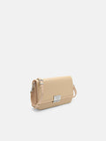 PEDRO Studio Pixel Leather Shoulder Bag - Nude