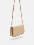 PEDRO Studio Pixel Leather Shoulder Bag - Nude