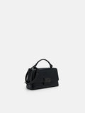 PEDRO Studio Pixel Leather Mini Shoulder Bag - Black