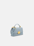 PEDRO Studio Pixel Leather Mini Shoulder Bag - Slate Blue