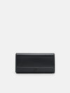 PEDRO Icon Leather Bi-Fold Long Wallet - Black