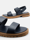 PEDRO Cooper Backstrap Sandals - Navy