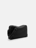 PEDRO Taper Leather Sling Bag - Black