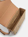 PEDRO Taper Canvas Boxy Sling Bag - Sand