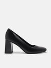 PEDRO Studio Marie Leather Heel Pumps - Black