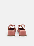 PEDRO Effie Leather Mary Jane Pumps - Blush