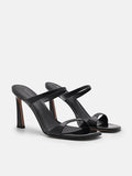 PEDRO Effie Heel Sandals - Black