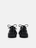 PEDRO Ethel Laced Loafers - Black