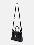 PEDRO Studio Farida Leather Compact Handbag - Black