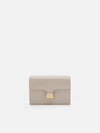 PEDRO Studio Leather Tri-Fold Wallet - Taupe