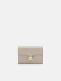 PEDRO Studio Leather Tri-Fold Wallet - Taupe