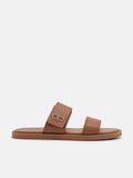 PEDRO Icon Slide Sandals - Cognac