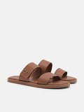 PEDRO Icon Slide Sandals - Cognac