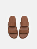 PEDRO Icon Slide Sandals - Cognac