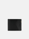 PEDRO Leather Bi-Fold Flip Wallet - Black