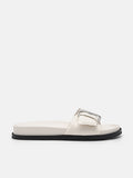 PEDRO Alyda Slip-On Sandals - Chalk