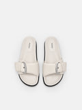 PEDRO Alyda Slip-On Sandals - Chalk