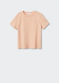 MANGO WOMEN T-SHIRT BERRY-21