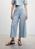 MANGO WOMEN TROUSERS LOW-TC