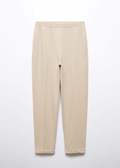 MANGO WOMEN TROUSERS PIQUE  08