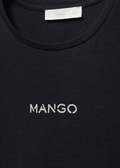 MANGO WOMEN T-SHIRT MANGOLOG - 99