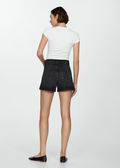 MANGO WOMEN MOM80 SHORTS