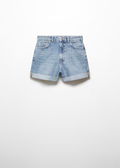 MANGO WOMEN MOM80 SHORTS