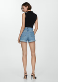 MANGO WOMEN MOM80 SHORTS