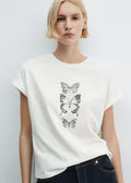 MANGO WOMEN T-SHIRT ILUSTRA