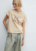 MANGO WOMEN T-SHIRT ILUSTRA