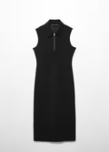 MANGO WOMEN MAZIP DRESS delete