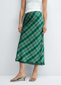 MANGO WOMEN WOMENSKIRT SCOT