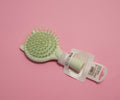 1NOM Hair Brush Comb Multiple Styles Green Abs Nylon Hairbrush