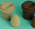 1NOM Coffee Cup Makeup Sponge Blender Set