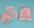 1NOM Jiwuu Family Portable Comb & Mirror Set - Pink