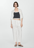 MANGO WOMEN LINEN PANTS