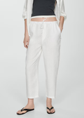 MANGO WOMEN LINEN PANTS