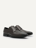 PEDRO Altitude Lightweight Leather Derby Shoes - Dark Brown