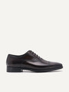 PEDRO Men Leather Oxfords - Dark Brown